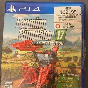 PS4 GAME- Farming Simulator 17